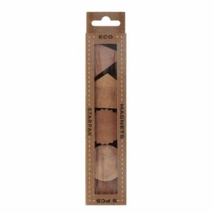 MAGNESY DREWNIANE 30MM 5SZT, STARPAK
