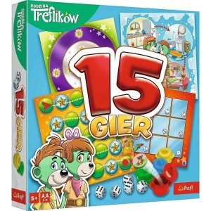 15 GIER RODZINA TREFLIKÓW TREFL, TREFL