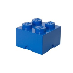 LEGO(R) POJEMNIK KLOCEK CZWÓRKA NIEBIESKI, NHG