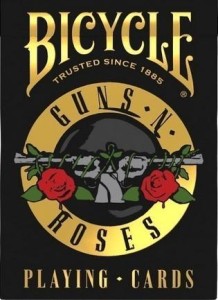 BICYCLE GUNS N ROSES CARTAMUNDI, CARTAMUNDI