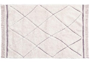 DYWAN BAWEŁNIANY RUGCYCLED BEREBER 90X130CM