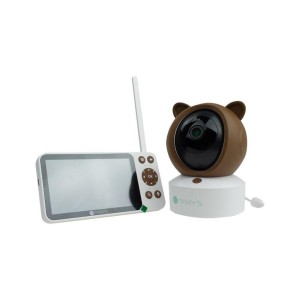 NIANIA KAMERA ELEKTRONICZNA 2W1 MIŚ BRĄZOWY WIFI