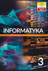 Informatyka 3 ZP WSiP PODRĘCZNIK używany kat. A