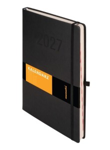 KALENDARZ 2027 MEMOFIX A4 DNS CZARNY