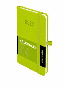 KALENDARZ 2027 MEMOFIX A6 TDW LIMONKOWY