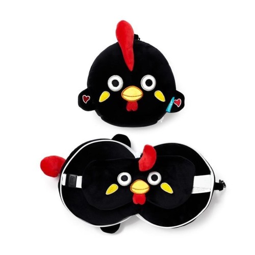Poduszka podróżna i maska na oczy Galo De Barcelos