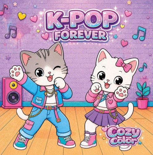 Cozy color. K-pop forever, praca zbiorowa