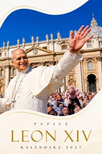 Kalendarz 2027 ścienny papież Leon XIV