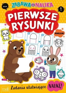 KOLOROWANKA ZABAWA I NAUKA PIERWSZE RYSUNKI