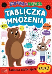 KOLOROWANKA ZABAWA I NAUKA TABLICZKA MNOŻENIA
