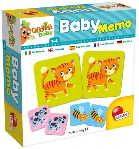 Carotina Baby - Memoria Zwierzęta, Lisciani