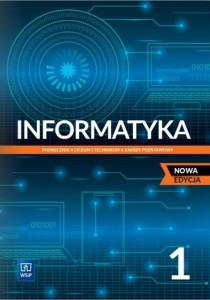 Informatyka 1 ZP WSiP PODRĘCZNIK używany kat. A