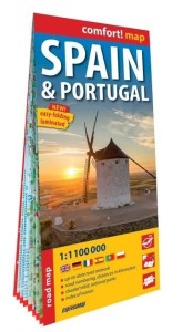 COMFORT! MAP SPAIN & PORTUGAL 1:1 100 000