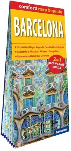Comfort!map&guide Barcelona 2w1