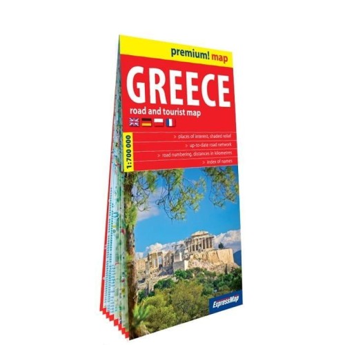 Premium!map Grecja 1:700 000, praca zbiorowa