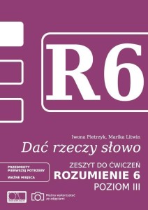 DAĆ RZECZY SŁOWO. ROZUMIENIE 6 - POZIOM 3