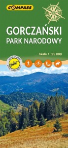 MAPA TURYSTYCZNA - GORCZAŃSKI PARK NARODOWY