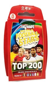 TOP TRUMPS WORLD FOOTBALL STARSTOP 200 - 1