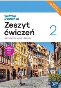 Welttour Deutsch neu 2 Nowa Era wyd. 2024, ZESZYT ĆWICZEŃ używany kat. B