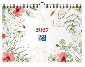 KALENDARZ 2027 ŚCIENNY HERBAL OXFORD