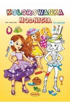 Kolorowanka modnisia PASJA, Halina Gołek