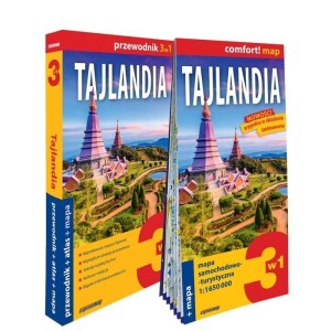 TAJLANDIA 3W1: PRZEWODNIK + ATLAS + MAPA