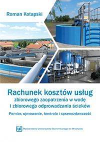 RACHUNEK KOSZTÓW USŁUG ZBIOROWEGO ZAOP. W WODĘ