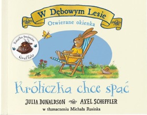 KRÓLICZKA CHCE SPAĆ, JULIA DONALDSON