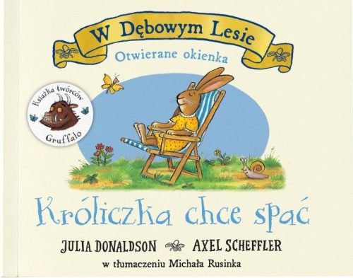 Króliczka chce spać, Julia Donaldson