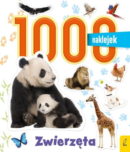 1000 naklejek. Zwierzęta, praca zbiorowa