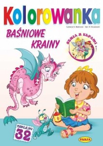 BAŚNIOWE KRAINY. KOLOROWANKA, PRACA ZBIOROWA