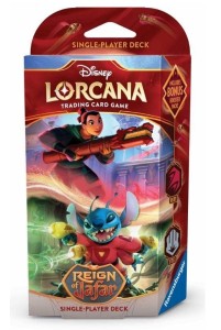 DISNEY LORCANA (SET08) STARTER DECK SET A RUB&STEE