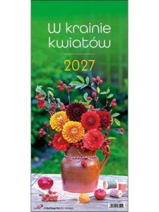 KALENDARZ 2027 - W KRAINIE KWIATÓW