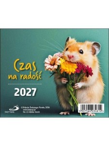 KALENDARZ 2027 BIURKOWY - CZAS NA RADOŚĆ