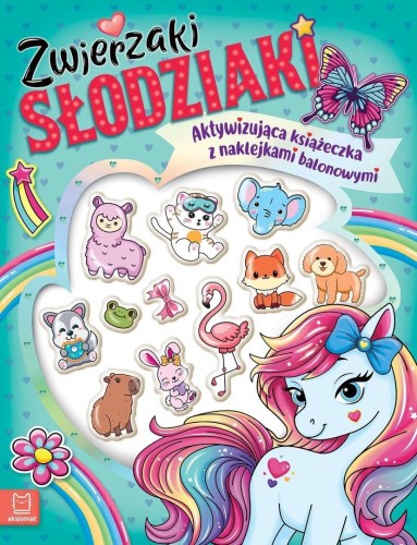 Zwierzaki słodziaki - książeczka z naklejkami