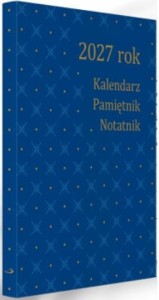 KALENDARZ 2027 - PAMIĘTNIK - NOTATNIK