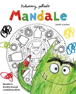 KOLOROWY POTWÓR. MANDALA, ANNA LLENAS