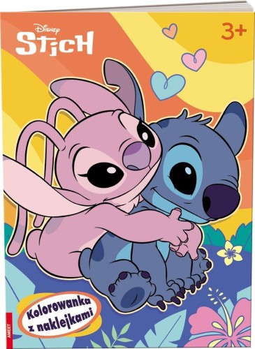 Stich. Kolorowanka z naklejkami, praca zbiorowa