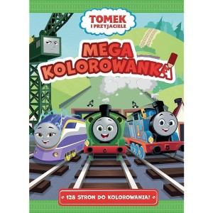 TOMEK I PRZYJACIELE. MEGA KOLOROWANKA TREFL