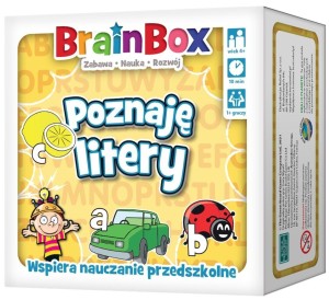 BRAINBOX - POZNAJĘ LITERY REBEL, REBEL