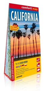 COMFORT! MAP CALIFORNIA 1:250 000 W.2025