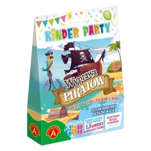 ZESTAW KINDER PARTY WYPRAWA PIRATÓW ALEX