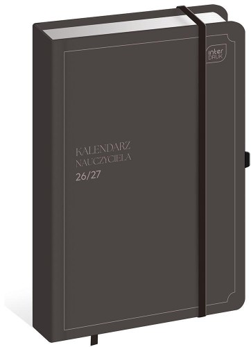 Kalendarz nauczyciela 2026/27 B5 Brown