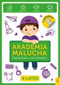 AKADEMIA MALUCHA. ELEMENTARZ Z ĆWICZENIAMI 4-LATEK