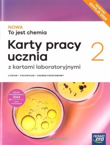 Nowa To jest chemia 2 ZP Nowa Era, KARTY PRACY używany kat. A