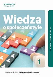 WOS/ Wiedza o  społeczeństwie  1 OPERON ZP,  PODRĘCZNIK używany Kat. A
