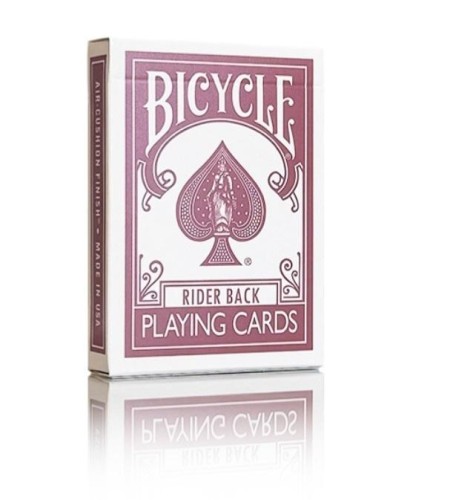 Karty Metallic Ruby BICYCLE, Quint