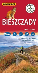 MAPA TURYSTYCZNA - BIESZCZADY 1:50 000