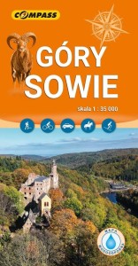 MAPA TURYSTYCZNA - GÓRY SOWIE 1:35 000