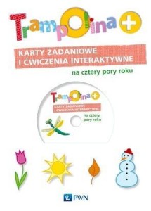 TRAMPOLINA+. KARTY ZADANIOWE I ĆWICZENIA + DVD